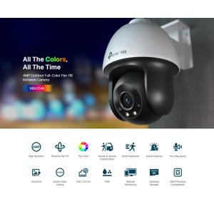 TP-LINK IP κάμερα VIGI C540, 4mm, 4MP, PoE, PTZ, IP66, SD, Ver. 2.0 | Κάμερες Ασφαλείας | elabstore.gr
