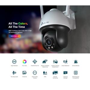 TP-LINK IP κάμερα VIGI C540-W, 4mm, 4MP, PTZ, Wi-Fi, SD, IP66, Ver. 1.0 | Κάμερες Ασφαλείας | elabstore.gr