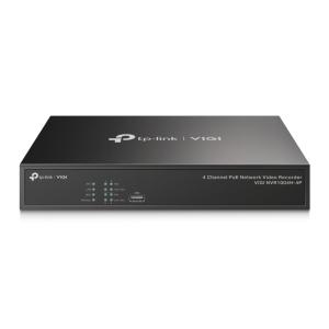 TP-LINK NVR καταγραφικό VIGI NVR1004H-4P, 8MP, 4 κανάλια PoE, Ver. 1.0 | Κάμερες Ασφαλείας | elabstore.gr