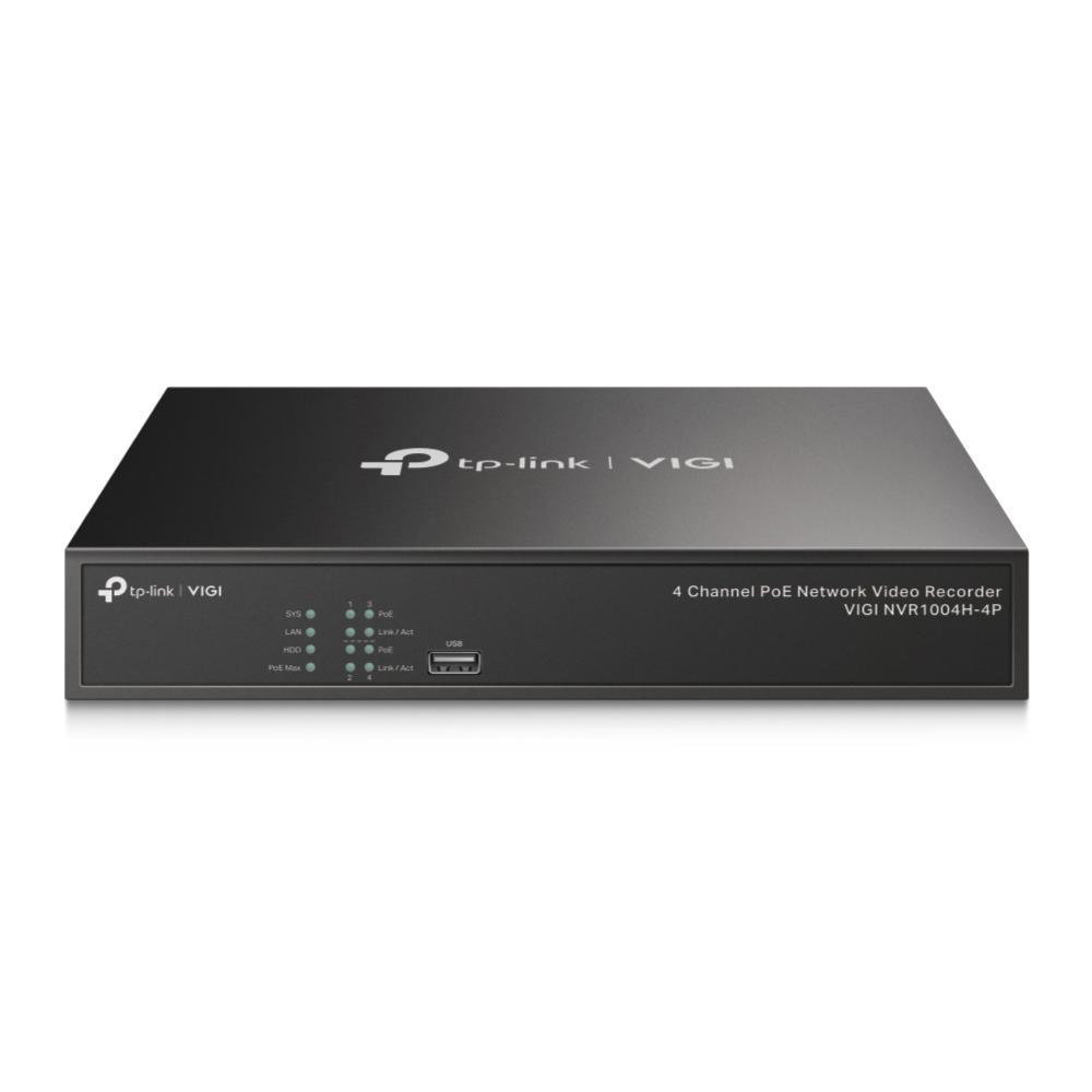TP-LINK NVR καταγραφικό VIGI NVR1004H-4P, 8MP, 4 κανάλια PoE, Ver. 1.0 | eLabstore.gr TP-LINK NVR καταγραφικό VIGI NVR1004H-4P, 8MP, 4 κανάλια PoE, Ver. 1.0 | Κάμερες Ασφαλείας | elabstore.gr
