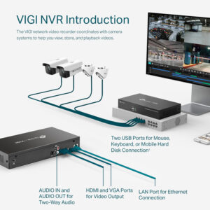 TP-LINK NVR καταγραφικό VIGI NVR1008H, 8MP, 8 κανάλια, Ver. 2.0 | eLabstore.gr TP-LINK NVR καταγραφικό VIGI NVR1008H, 8MP, 8 κανάλια, Ver. 2.0 | Κάμερες Ασφαλείας | elabstore.gr