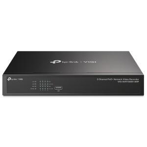 TP-LINK NVR καταγραφικό VIGI NVR1008H-8MP, 8MP, 8 κανάλια PoE, Ver. 1.0 | Κάμερες Ασφαλείας | elabstore.gr