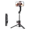 USAMS selfie stick US-ZB256 με τρίποδο, έως 113cm, Bluetooth, μαύρο | Αξεσουάρ κινητών | elabstore.gr