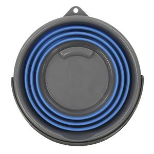 PROPLUS πτυσσόμενος κάδος 370307, 10L, μπλε/γκρι | Οικιακός εξοπλισμός | elabstore.gr