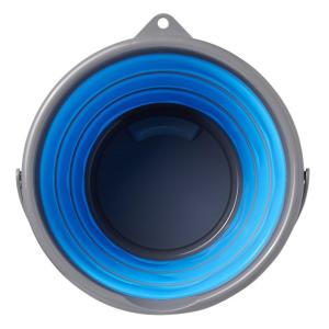 PROPLUS πτυσσόμενος κάδος 370307, 10L, μπλε/γκρι | Οικιακός εξοπλισμός | elabstore.gr