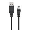 GOOBAY καλώδιο USB σε USB Mini 45740, 480Mbps, 1m, μαύρο | Καλώδια - Αντάπτορες | elabstore.gr