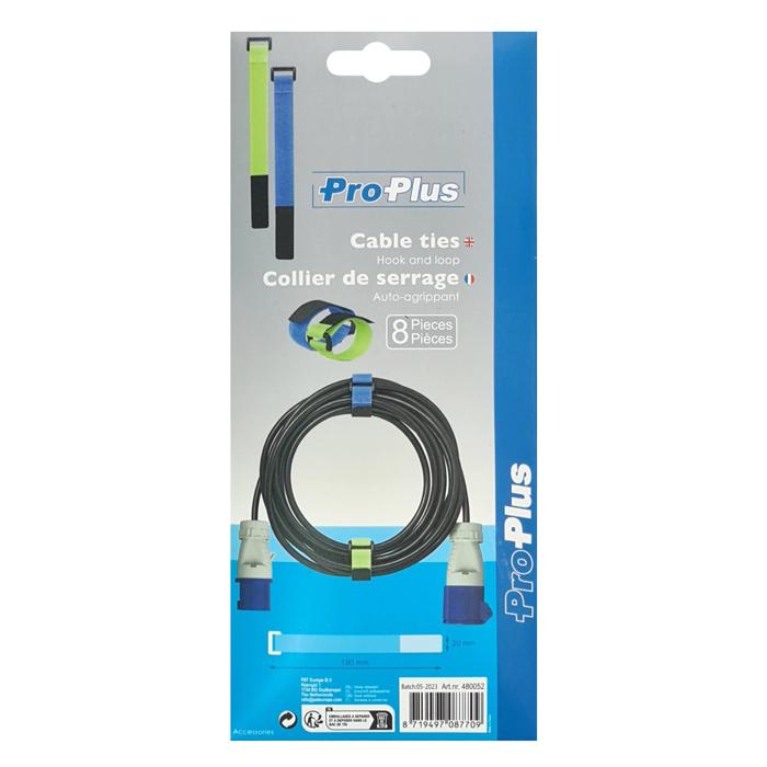 PROPLUS ιμάντες τύπου velcro 480052, 19x2cm, μπλε & πράσινο, 8τμχ | eLabstore.gr PROPLUS ιμάντες τύπου velcro 480052, 19x2cm, μπλε & πράσινο, 8τμχ | Καλώδια - Αντάπτορες | elabstore.gr