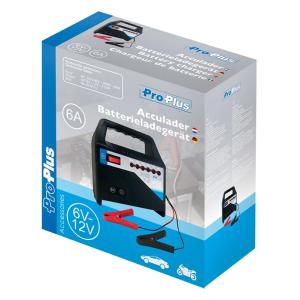 PROPLUS φορτιστής μπαταρίας αυτοκινήτου 550097, 6V/12V, 6A | Gadgets - Αξεσουάρ | elabstore.gr