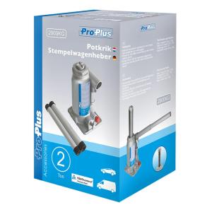 PROPLUS υδραυλικός γρύλος μπουκάλας 580114, έως 2 τόνοι, 30.8cm, κίτρινος | Εργαλεία | elabstore.gr