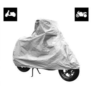 PROPLUS κουκούλα μηχανής 610250 με θήκη, XL 246x104x127cm, ασημί | Gadgets - Αξεσουάρ | elabstore.gr
