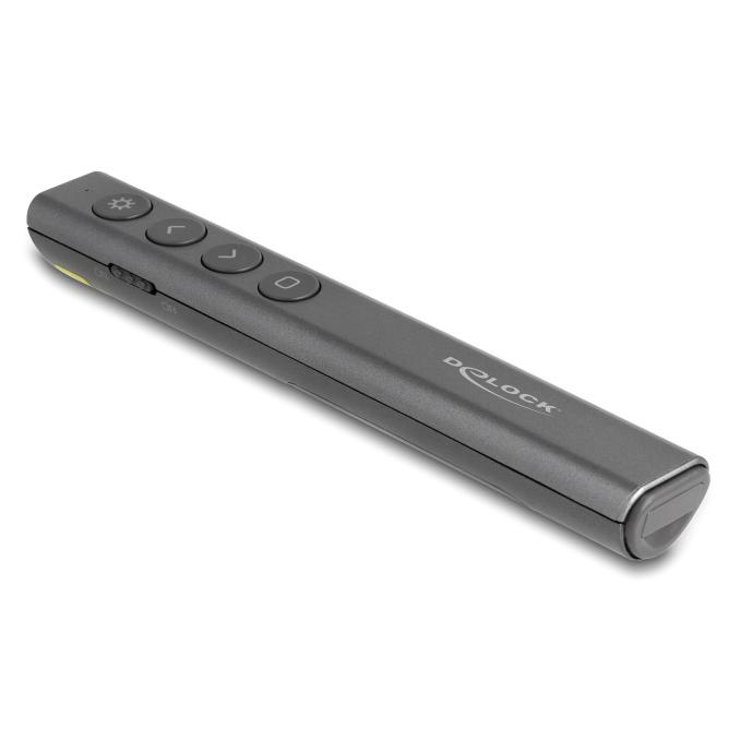 Delock presenter 64250 με laser & πλήκτρα, επαναφορτιζόμενο, 50m, γκρι | eLabstore.gr Delock presenter 64250 με laser & πλήκτρα, επαναφορτιζόμενο, 50m, γκρι | Εικόνα & Ήχος | elabstore.gr