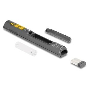 Delock presenter 64250 με laser & πλήκτρα, επαναφορτιζόμενο, 50m, γκρι | eLabstore.gr Delock presenter 64250 με laser & πλήκτρα, επαναφορτιζόμενο, 50m, γκρι | Εικόνα & Ήχος | elabstore.gr