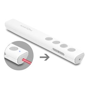DELOCK τηλεχειριστήριο παρουσιάσεων 64251 με laser & πλήκτρα, 30m, λευκό | eLabstore.gr DELOCK τηλεχειριστήριο παρουσιάσεων 64251 με laser & πλήκτρα, 30m, λευκό | Εικόνα & Ήχος | elabstore.gr