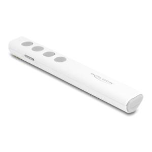 DELOCK τηλεχειριστήριο παρουσιάσεων 64251 με laser & πλήκτρα, 30m, λευκό | eLabstore.gr DELOCK τηλεχειριστήριο παρουσιάσεων 64251 με laser & πλήκτρα, 30m, λευκό | Εικόνα & Ήχος | elabstore.gr