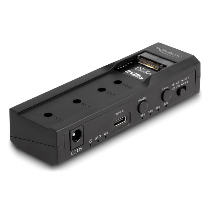 DELOCK docking station 64252 για M.2 & 2.5/3.5" SSD/HDD, clone, 10Gbps | eLabstore.gr DELOCK docking station 64252 για M.2 & 2.5/3.5" SSD/HDD, clone, 10Gbps | Συνοδευτικά PC | elabstore.gr