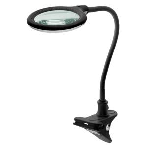 GOOBAY μεγεθυντικός φακός 65577 με κλιπ & βάση, LED, 3 διόπτρες 1.75x | Εργαλεία | elabstore.gr