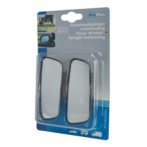 PROPLUS σετ βοηθητικοί καθρέφτες αυτοκινήτου 750613, 36x95mm, 2τμχ | eLabstore.gr