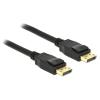 DELOCK καλώδιο DisplayPort 1.2 83806, 4K/60Hz, 21.6Gbps, 2m, μαύρο | Καλώδια - Αντάπτορες | elabstore.gr
