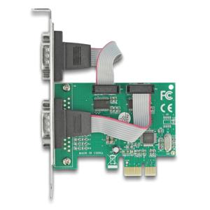 DELOCK κάρτα επέκτασης PCIe σε 2x RS-232 90007 | eLabstore.gr DELOCK κάρτα επέκτασης PCIe σε 2x RS-232 90007 | PC & Αναβάθμιση | elabstore.gr