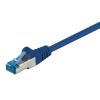 GOOBAY καλώδιο δικτύου 93677, CAT 6A S/FTP (PiMF), CCA, 1m, μπλε | Καλώδια - Αντάπτορες | elabstore.gr