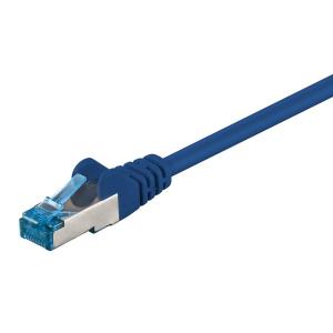 GOOBAY καλώδιο δικτύου 93677, CAT 6A S/FTP (PiMF), CCA, 1m, μπλε | Καλώδια - Αντάπτορες | elabstore.gr