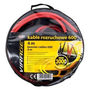 MOJE AUTO ζεύγος καλωδίων φόρτισης μπαταρίας 94-037, 600A, 4m | Gadgets - Αξεσουάρ | elabstore.gr