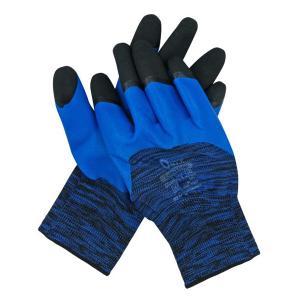 MOJE AUTO γάντια εργασίας 96-028, αντιολισθητικά, one size, μπλε-μαύρο | Εργαλεία | elabstore.gr