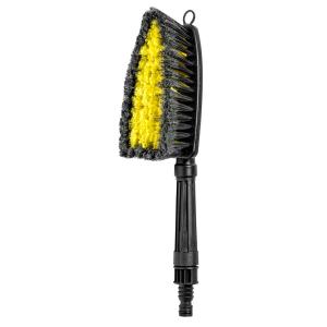 MOJE AUTO βούρτσα πλυσίματος 97-001 με παροχή νερού, 33cm, μαύρη | Gadgets - Αξεσουάρ | elabstore.gr