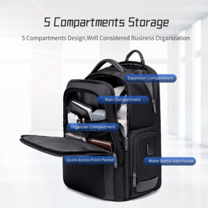 ARCTIC HUNTER τσάντα πλάτης B00544 με θήκη laptop 17", 40L, USB, γκρι | Προσωπική Φροντίδα | elabstore.gr