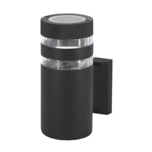 DIOLED φωτιστικό τοίχου D78717, E27, μεταλλικό, 20x9x15.5cm, IP54, μαύρο | Φωτισμός | elabstore.gr