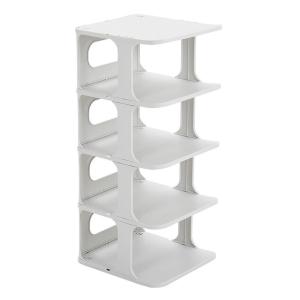 HOME USE παπουτσοθήκη HUH-0150, 5 θέσεων, 24.5x26.5x60cm, γκρι | Οικιακός εξοπλισμός | elabstore.gr
