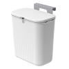 HOME USE κάδος απορριμμάτων HUH-0151, 9lt, 26x16x29cm, λευκός | Οικιακός εξοπλισμός | elabstore.gr
