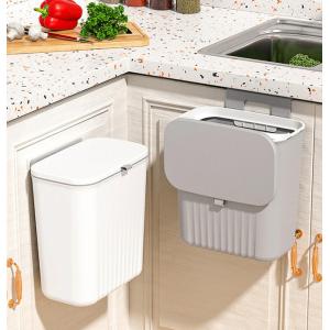 HOME USE κάδος απορριμμάτων HUH-0152, 9lt, 26x16x29cm, γκρι | Οικιακός εξοπλισμός | elabstore.gr