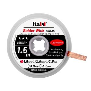 KAISI σύρμα αποκόλλησης KAI-1515, χαλκού, 1.5mm x 1.5m | Εργαλεία | elabstore.gr