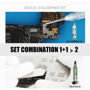 KAISI BGA/IC κιτ πάστας συγκόλλησης KAI-338, 217 °C, 25g & 5cc | Εργαλεία | elabstore.gr