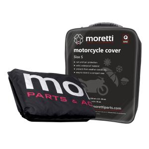 MORETTI κουκούλα μηχανής LXMA2739 με θήκη, S 203x83x119cm, μαύρη | Gadgets - Αξεσουάρ | elabstore.gr