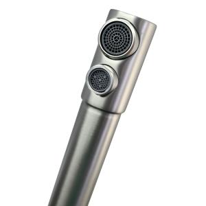 BRUNO μπαταρία πάγκου κουζίνας M54510-207, τρίοδη, αναμεικτική, ασημί | Οικιακός εξοπλισμός | elabstore.gr