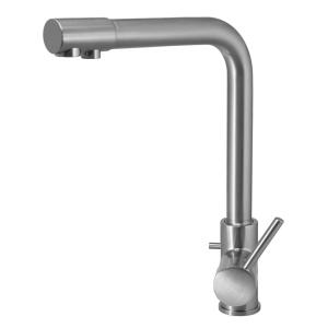 BRUNO μπαταρία πάγκου κουζίνας M54510-207, τρίοδη, αναμεικτική, ασημί | Οικιακός εξοπλισμός | elabstore.gr