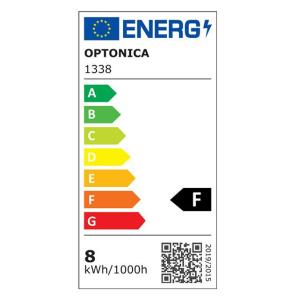 OPTONICA LED λάμπα G45 1338, 8W, 2700K, 710lm, E27 | Φωτισμός | elabstore.gr