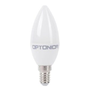OPTONICA LED λάμπα candle C37 1428, 8W, 6000K, 710lm, E14 | Φωτισμός | elabstore.gr
