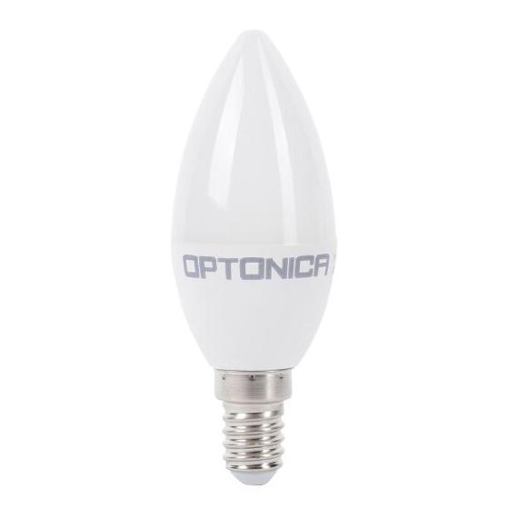 OPTONICA LED λάμπα candle C37 1428, 8W, 6000K, 710lm, E14 | eLabstore.gr OPTONICA LED λάμπα candle C37 1428, 8W, 6000K, 710lm, E14 | Φωτισμός | elabstore.gr