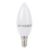 OPTONICA LED λάμπα candle C37 1430, 8W, 2700K, 710lm, E14 | Φωτισμός | elabstore.gr