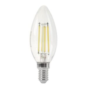 OPTONICA LED λάμπα candle C35 1472, Filament, 4W, 2700K, 400lm, E14 | Φωτισμός | elabstore.gr