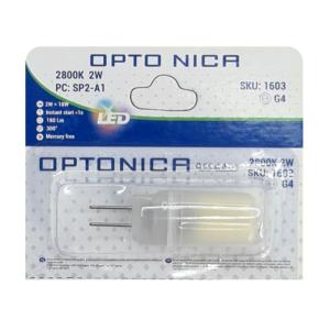 OPTONICA LED λάμπα 1603, 2W, 2800K, 180lm, G4 | eLabstore.gr OPTONICA LED λάμπα 1603, 2W, 2800K, 180lm, G4 | Φωτισμός | elabstore.gr
