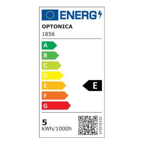 OPTONICA LED λάμπα A60 1856, Filament, 5W, 2700K, 600lm, E27 | Φωτισμός | elabstore.gr