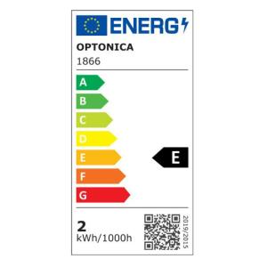 OPTONICA LED λάμπα G45 1866, Filament, 2W, 2700K, 200lm, E27 | Φωτισμός | elabstore.gr