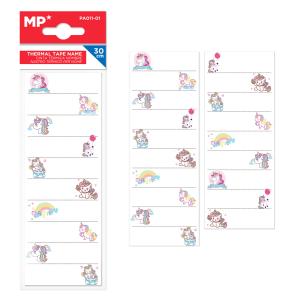 MP θερμοκολλητικές ετικέτες ρούχων unicorn PA011-01, 19τμχ | Αναλώσιμα - Είδη Γραφείου | elabstore.gr