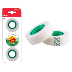MP κολλητική ταινία Invisible PA508-01, 19mm, 33m, διάφανη, 3τμχ | Αναλώσιμα - Είδη Γραφείου | elabstore.gr