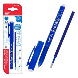 MP στυλό διαρκείας Ballpoint PE212A με ανταλλακτικό μελάνι, 0.7mm, μπλε | Αναλώσιμα - Είδη Γραφείου | elabstore.gr