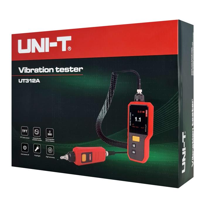 UNI-T tester κραδασμών UT312A, PEAK/RMS/P-P, 1350mAh | eLabstore.gr UNI-T tester κραδασμών UT312A, PEAK/RMS/P-P, 1350mAh - Image 6